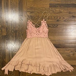 Free People Adella Slip Dress